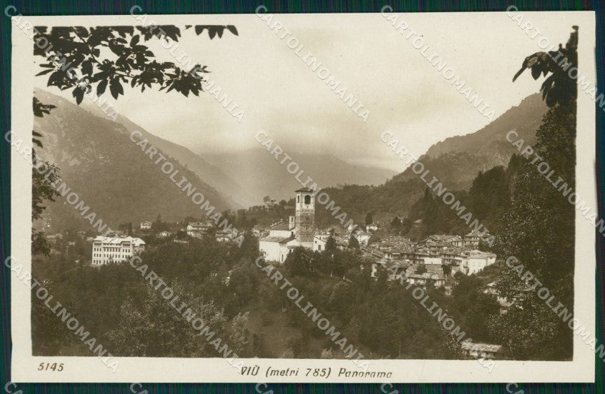 Torino Viù Valli di Lanzo Panorama Foto cartolina MT4608 – fronte