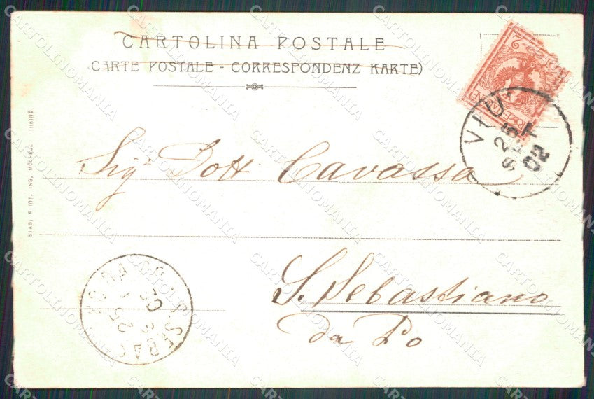 Torino Viù Valli di Lanzo Via Barolo cartolina MT4614 – retro