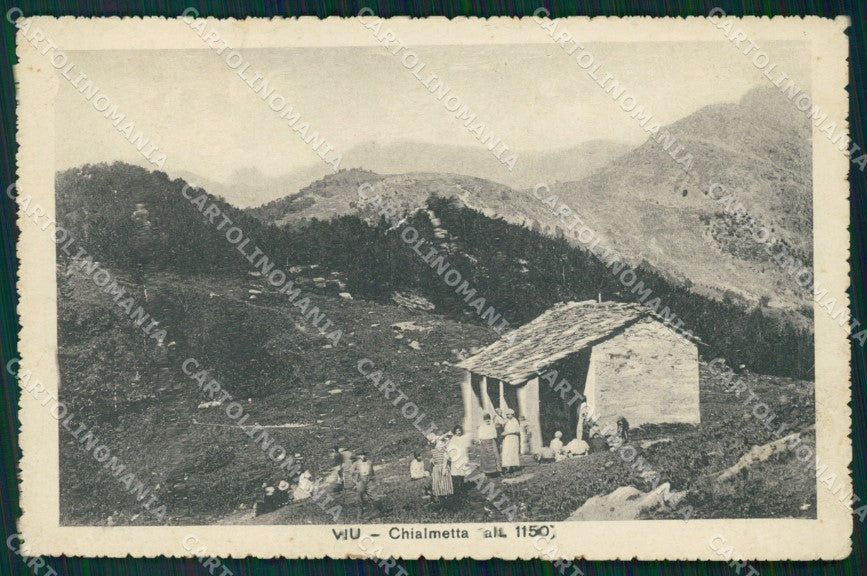 Torino Viù Valli di Lanzo Chialmetta ABRASA cartolina MT4617 – fronte