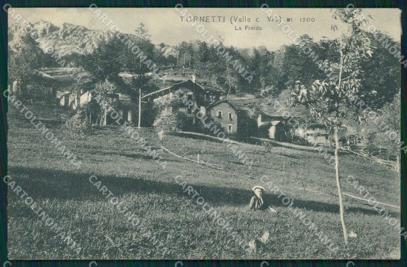 Torino Viù Valli di Lanzo Borgata Tornetti cartolina MT4619 – fronte