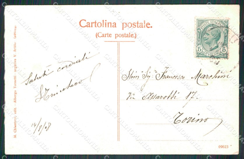 Torino Viù Valli di Lanzo Borgata Tornetti cartolina MT4619 – retro