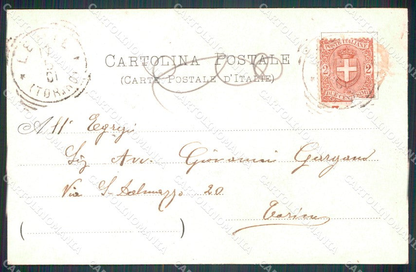 Torino Lemie Panorama cartolina MT4624 – retro
