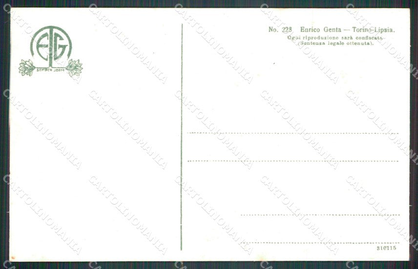 Torino Lemie Genta cartolina MT4625 – retro