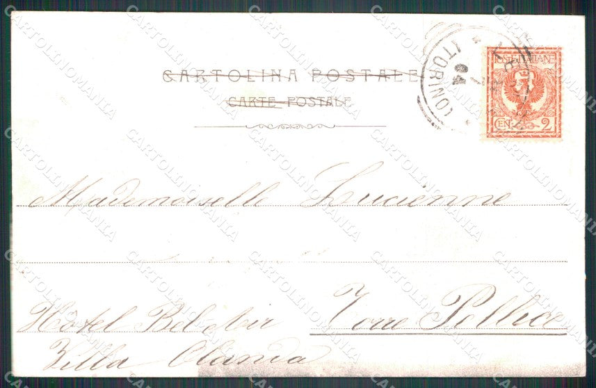 Torino Lemie Cascata cartolina MT4631 – retro