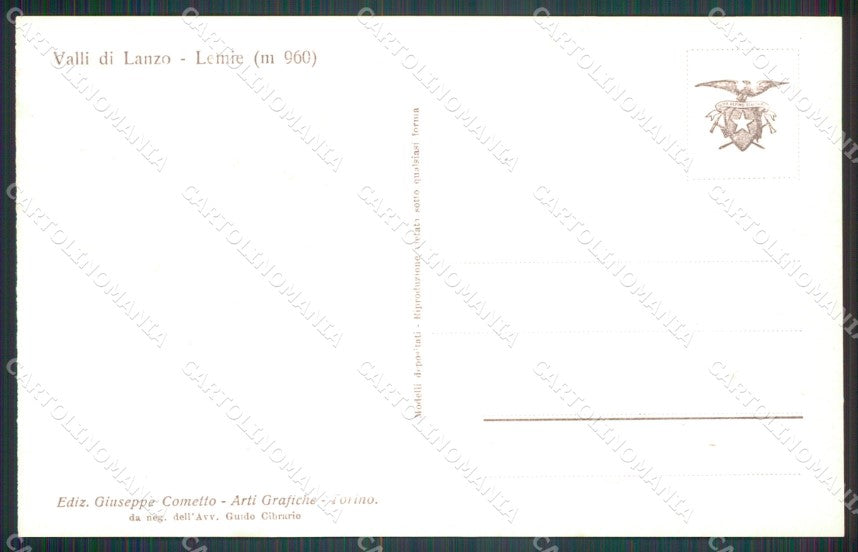Torino Lemie Cometto Foto cartolina MT4632 – retro