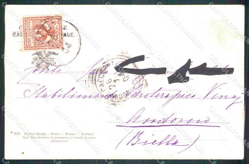 Torino Viù Valli di Lanzo Polpresa Genta cartolina MT4636 – retro