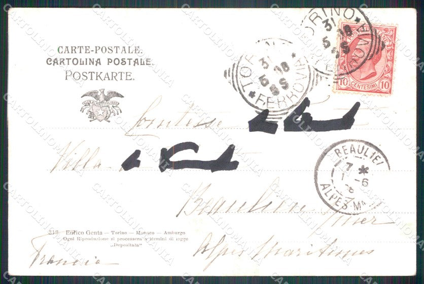 Torino Viù Valli di Lanzo Corgnolero Genta cartolina MT4638 – retro