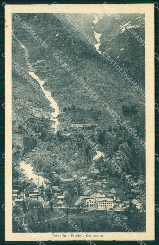Torino Usseglio Frazione cartolina MT4640 – fronte