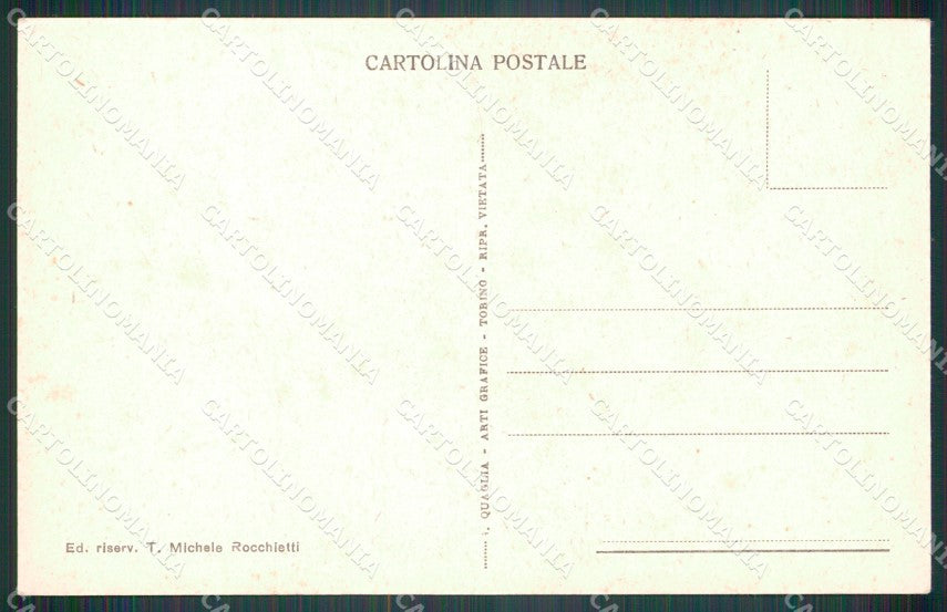 Torino Usseglio Chiesa dell'Assunta cartolina MT4645 – retro