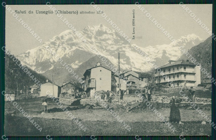 Torino Usseglio Chiaberto Genta cartolina MT4648 – fronte