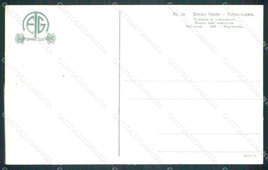 Torino Usseglio Malciussia Pascolo Genta cartolina MT4656 – retro