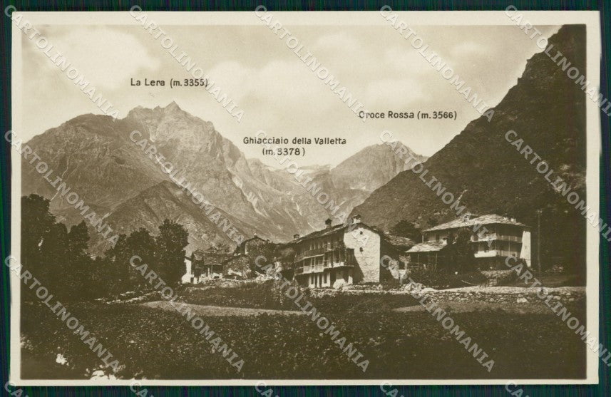 Torino Usseglio Valli di Lanzo Chiaberto Cometto Foto cartolina MT4667 – fronte
