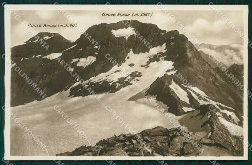 Torino Usseglio Valli di Lanzo Croce Rossa Cometto Foto cartolina MT4668 – fronte
