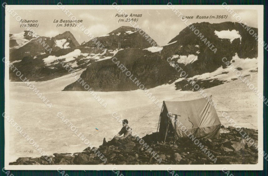 Torino Usseglio Valli Lanzo Colle Barale Alpinismo Cometto Foto cartolina MT4675 – fronte