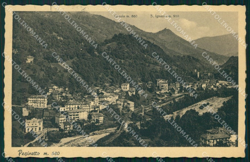 Torino Pessinetto Panorama cartolina MT4680 – fronte