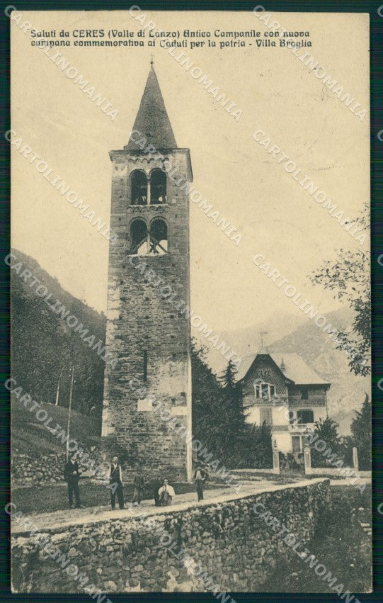 Torino Ceres Campanile Villa Broglia cartolina MT4688 – fronte