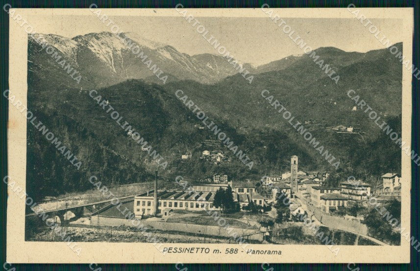 Torino Pessinetto Panorama cartolina MT4692 – fronte