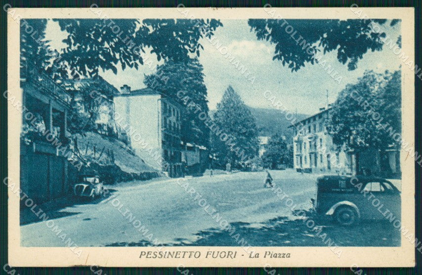Torino Pessinetto La Piazza cartolina MT4693 – fronte