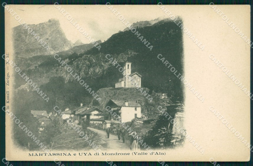 Torino Ala di Stura Mondrone Martassina cartolina MT4694 – fronte