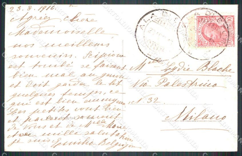 Torino Ala di Stura Panorama cartolina MT4700 – retro