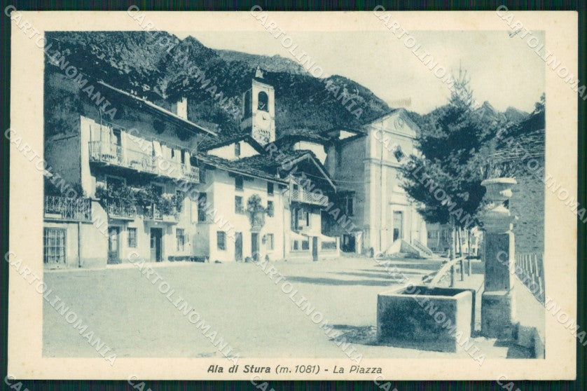 Torino Ala di Stura La Piazza cartolina MT4701 – fronte