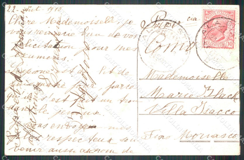 Torino Ala di Stura Borgata Villar cartolina MT4702 – retro