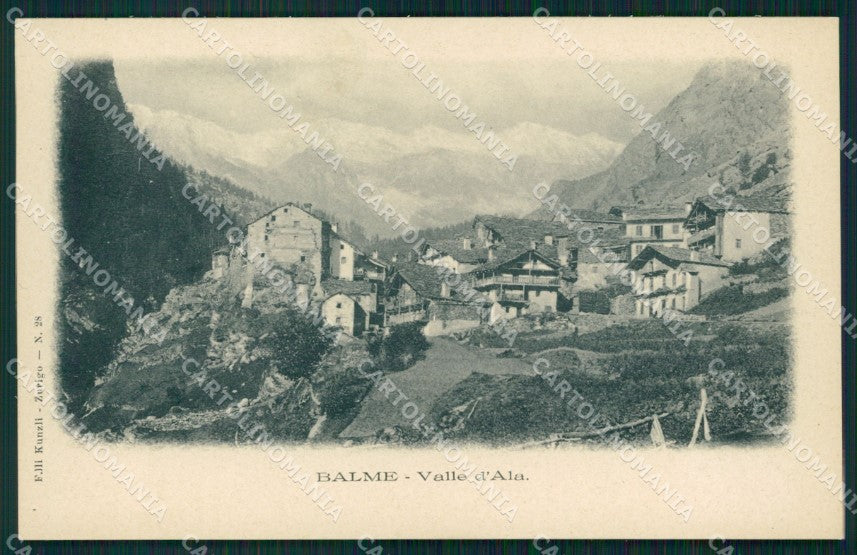 Torino Balme cartolina MT4707 – fronte