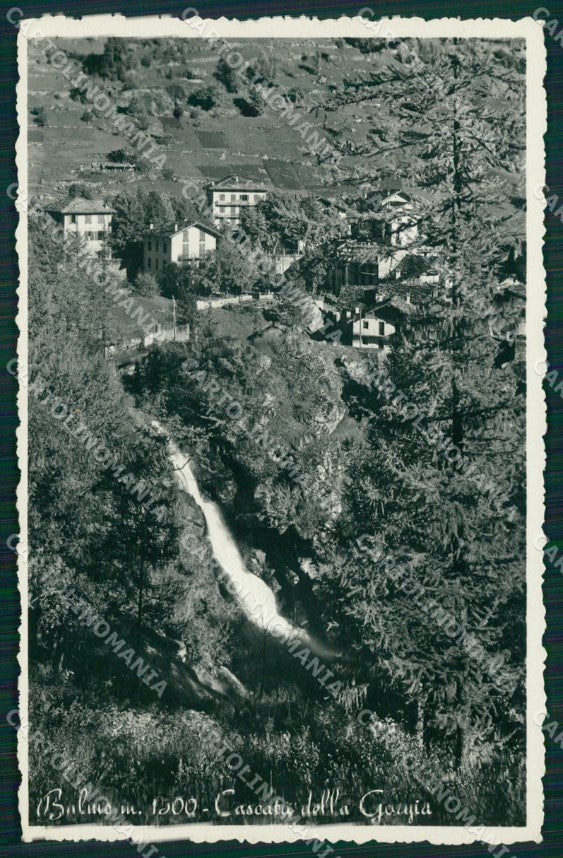 Torino Balme Cascata Gorgia Foto cartolina MT4712 – fronte
