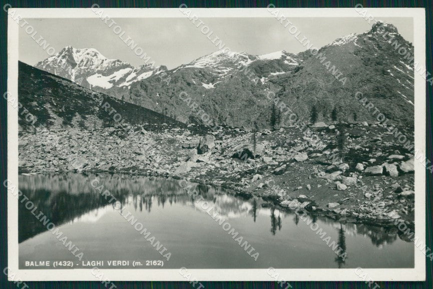 Torino Balme Laghi Verdi Foto cartolina MT4713 – fronte