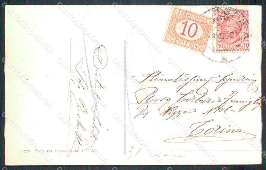 Torino Val d'Ala Gregge pecore cartolina MT4716 – retro