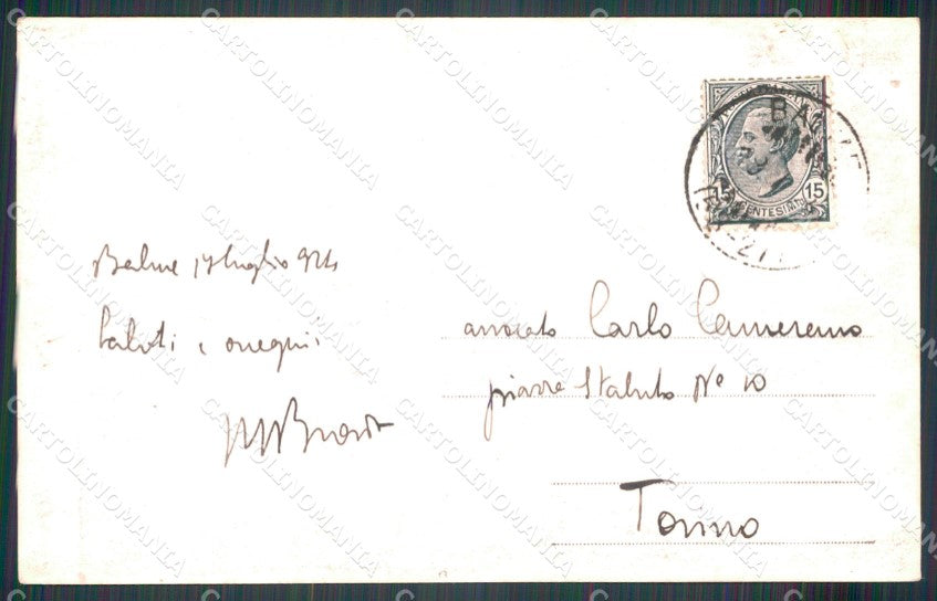 Torino Balme Piano della Mussa Foto cartolina MT4721 – retro