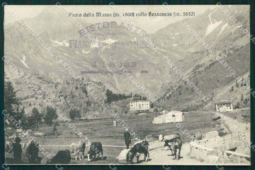 Torino Balme Piano della Mussa cartolina MT4723 – fronte