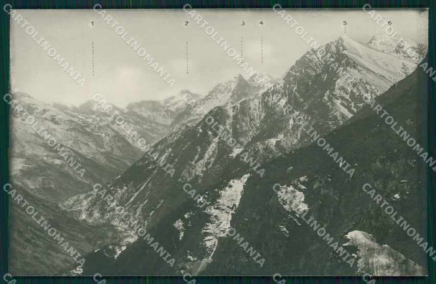 Torino Balme Cometto Foto cartolina MT4727 – fronte
