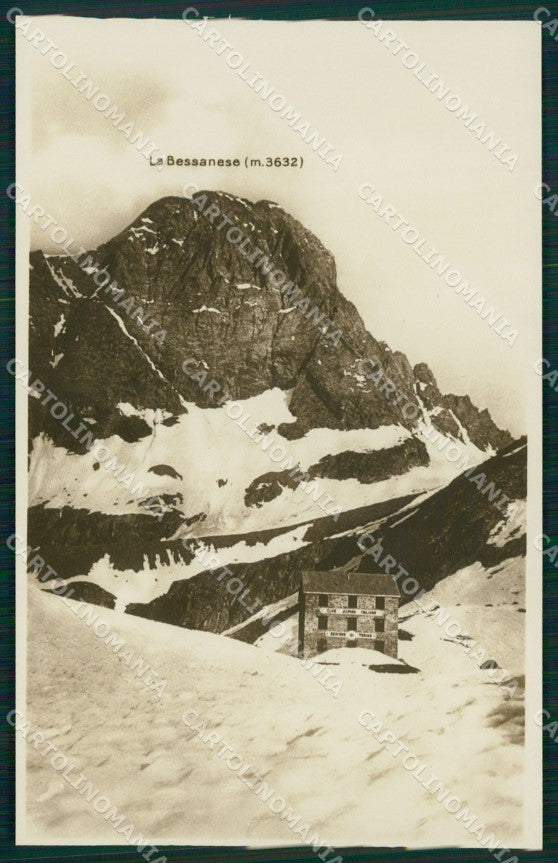 Torino Balme Rifugio Gastaldi Cometto Foto cartolina MT4728 – fronte