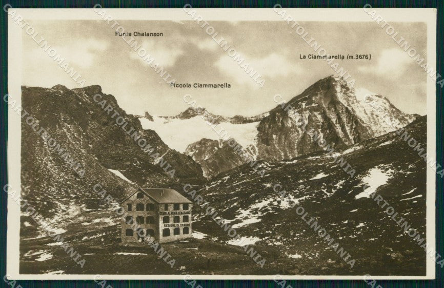 Torino Balme Rifugio Gastaldi Cometto Foto cartolina MT4729 – fronte