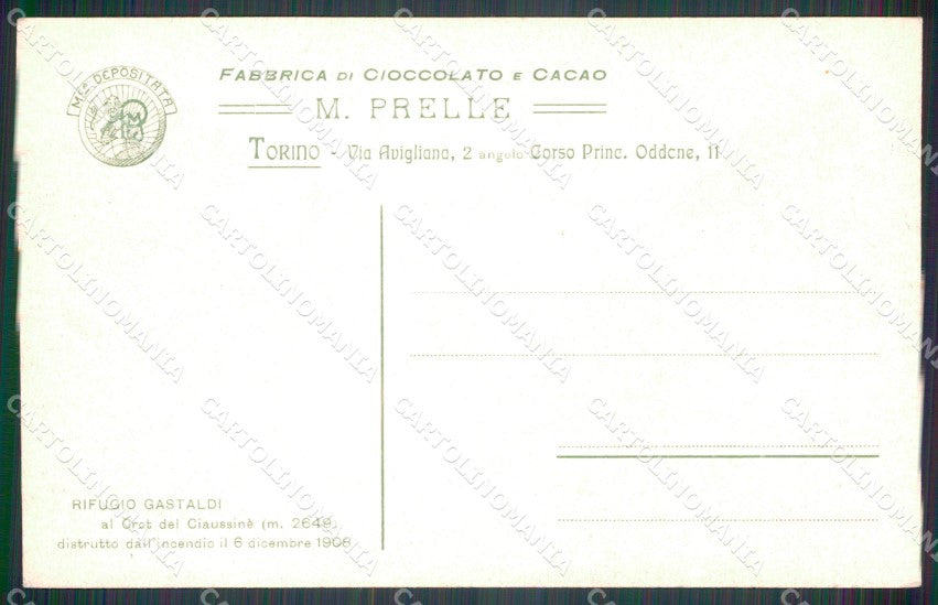 Torino Balme Rifugio Gastaldi cartolina MT4730 – retro