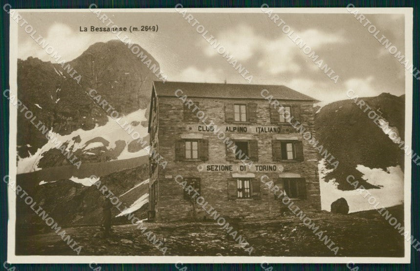 Torino Balme Rifugio Gastaldi Cometto Foto cartolina MT4731 – fronte