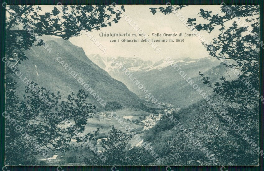 Torino Chialamberto Panorama cartolina MT4733 – fronte