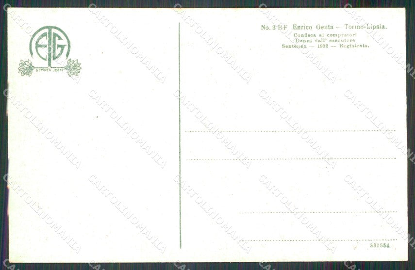 Torino Groscavallo Forno Alpi Graie Genta cartolina MT4742 – retro