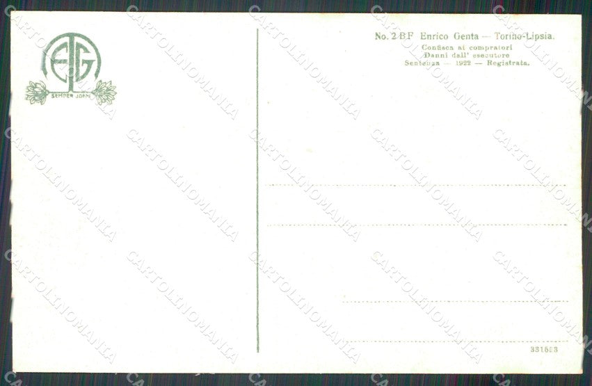 Torino Groscavallo Forno Alpi Graie Genta cartolina MT4743 – retro