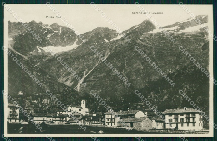Torino Groscavallo Forno Alpi Graie Cometto Foto cartolina MT4750 – fronte