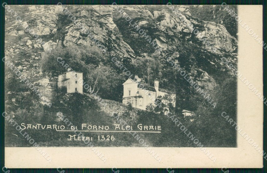 Torino Groscavallo Forno Alpi Graie Santuario cartolina MT4751 – fronte