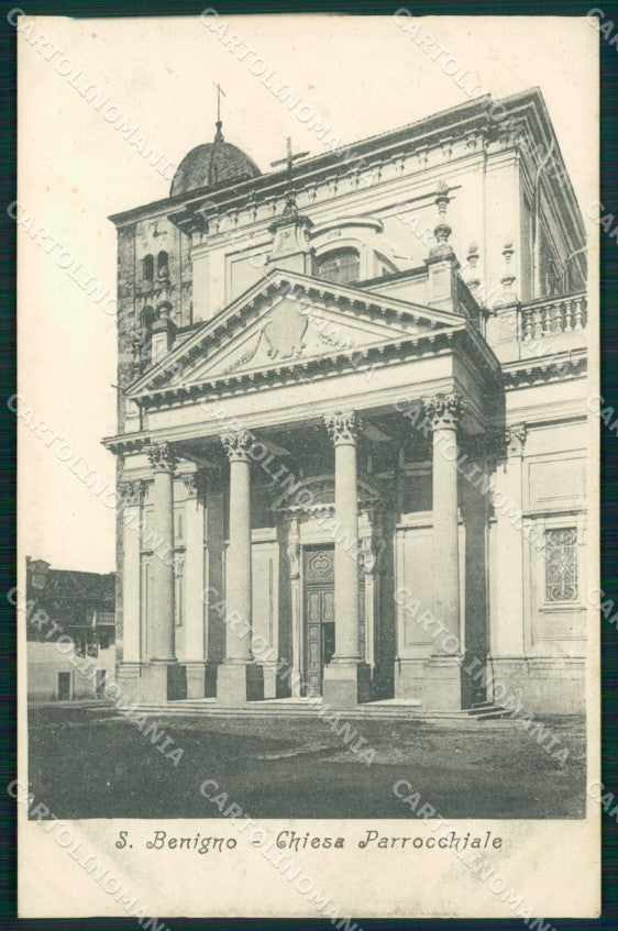 Torino San Benigno Canavese Chiesa Parrocchiale cartolina MT4757 – fronte