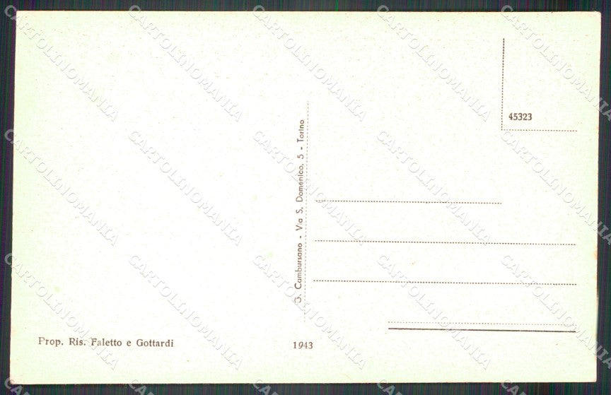 Torino Rivarossa Villa Bandonio cartolina MT4760 – retro