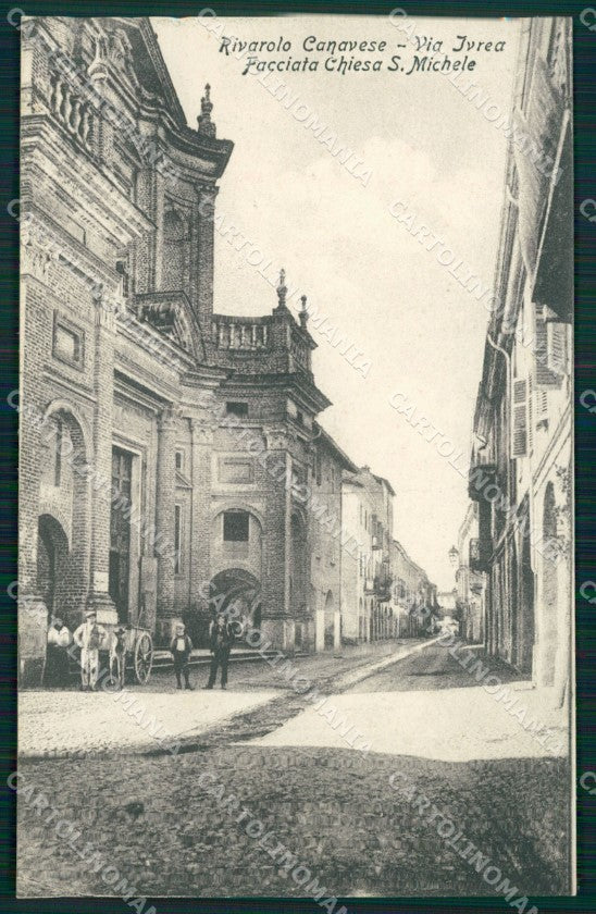 Torino Rivarolo Canavese Via Ivrea cartolina MT4768 – fronte