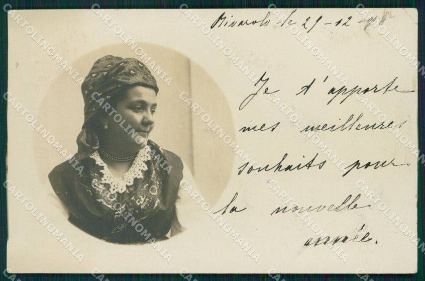 Torino Rivarolo Canavese Costumi Foto PIEGHINA cartolina MT4771 – fronte