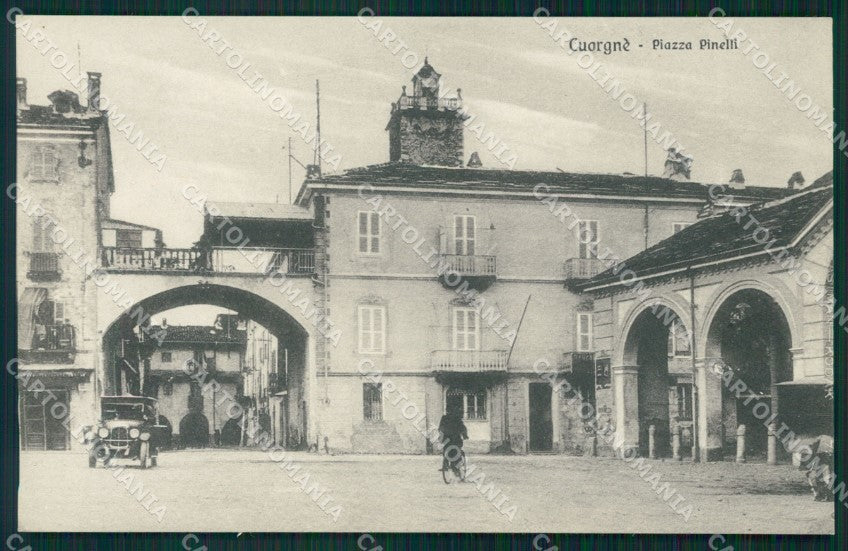 Torino Cuorgnè Piazza Pinelli cartolina MT4784 – fronte