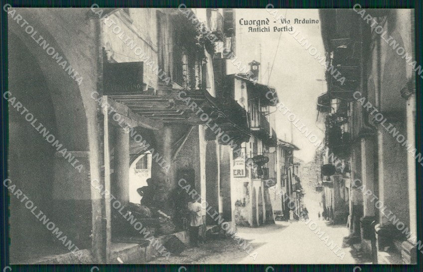Torino Cuorgnè Via Arduino cartolina MT4786 – fronte