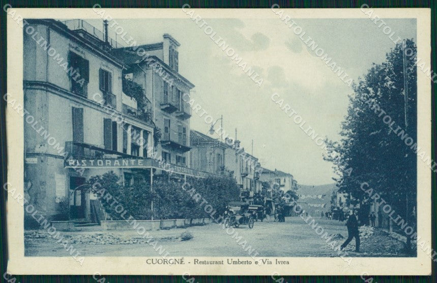 Torino Cuorgnè Ristorante Umberto Via Ivrea cartolina MT4787 – fronte