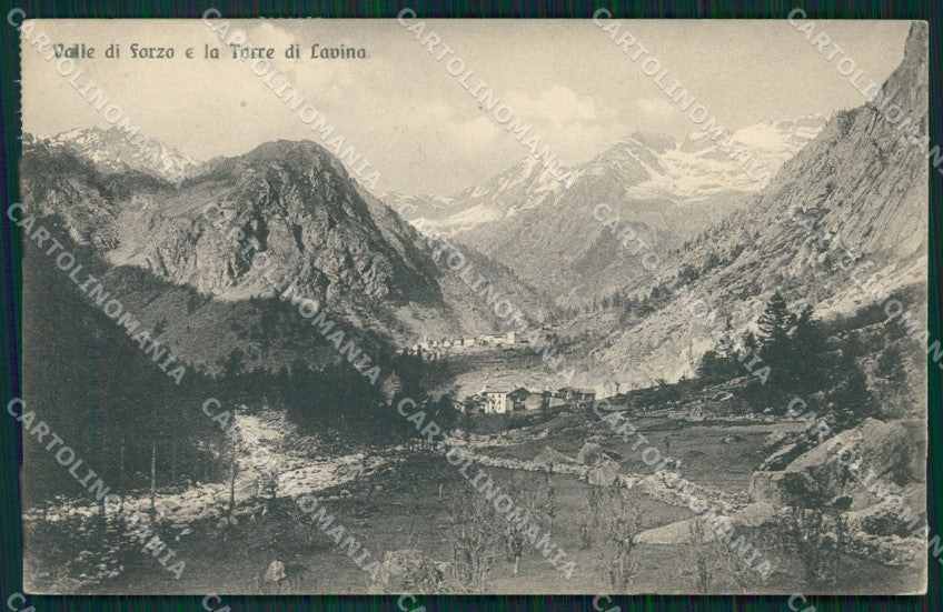 Torino Ronco Canavese Valle di Forzo cartolina MT4795 – fronte